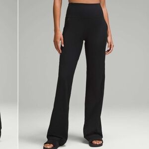 lululemon athletica Black Wide Leg Pants